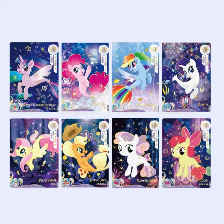 KAYOU My Little Pony Shimmer Moon Bag SSR Fish Card Cloud Treasure First Shot IP/Anime Cards 1 Pc-3