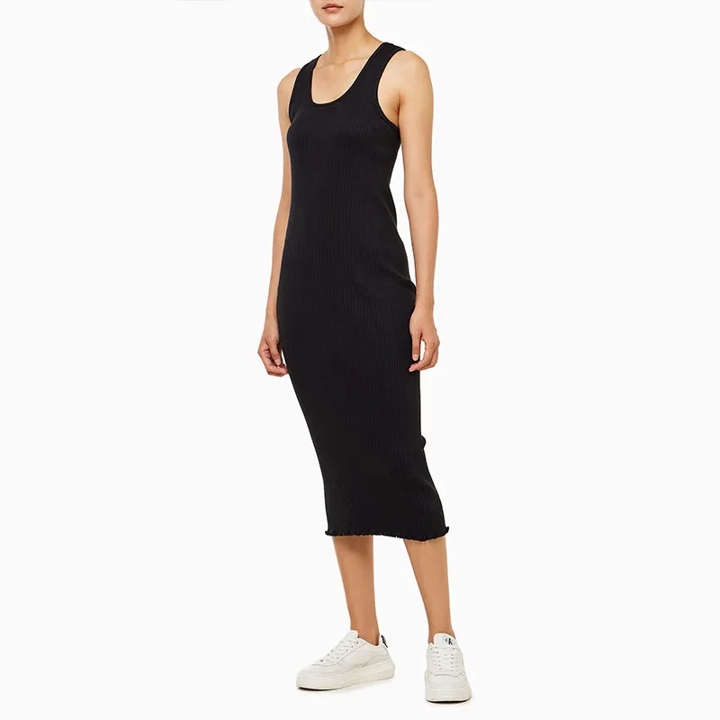 CALVIN KLEIN Sleeveless Dress Women's Black-2