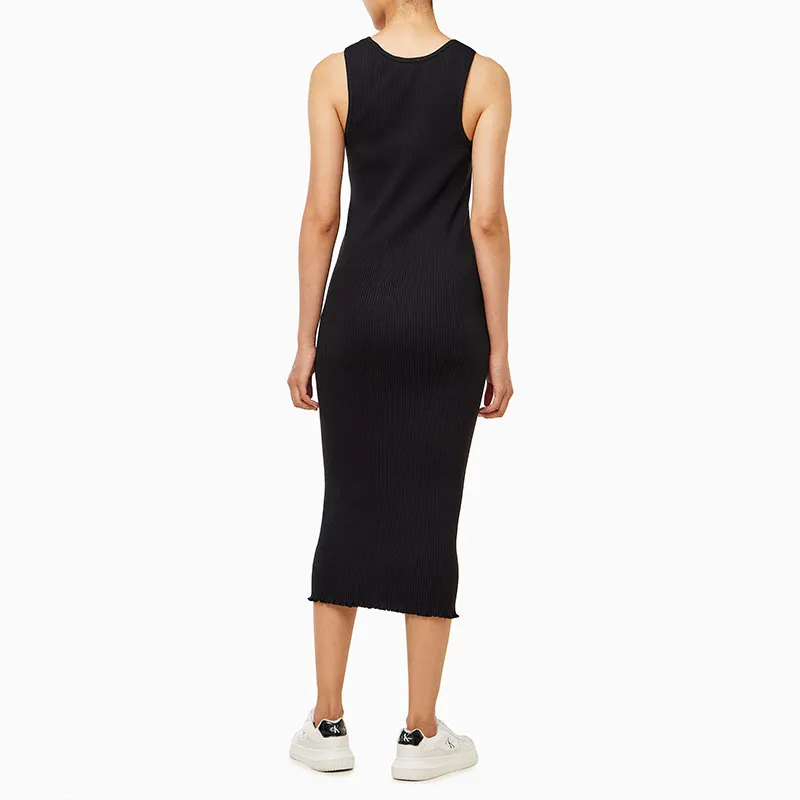CALVIN KLEIN Sleeveless Dress Women's Black-3