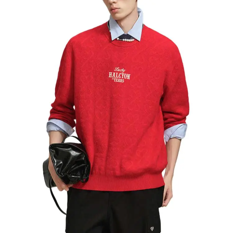 PEACEBIRD MEN Sweaters Men Red 1-1