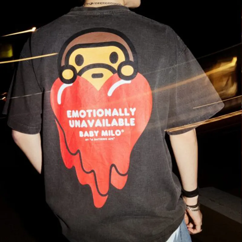 Bape X Emotionally Unavailable Kids Baby Milo Tee-3