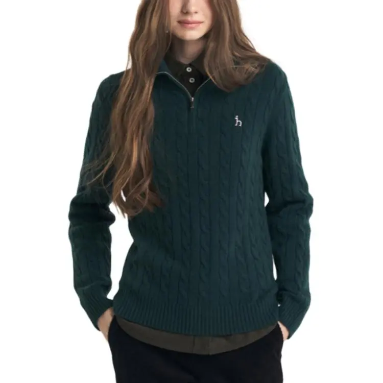 HAZZYS Sweater Women's Dark Green-3