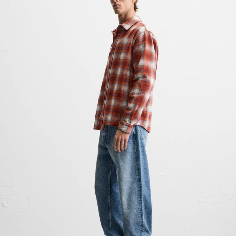 ZARA Shirts Men Red-3