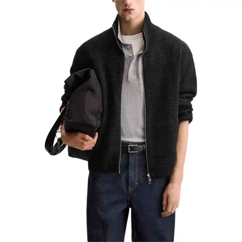 ZARA Knitwear Men Black-2