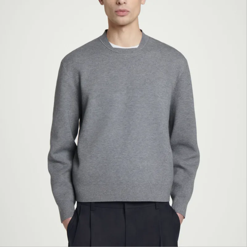 COS Sweaters Men Gray-2