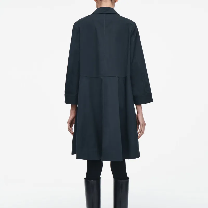 COS Long-Sleeved Dresses Women's Navy Blue-3