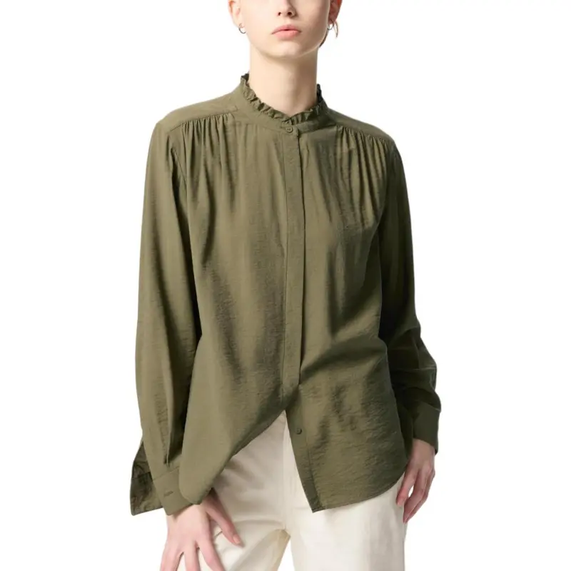 UNIQLO Shirts Women's Olive-2