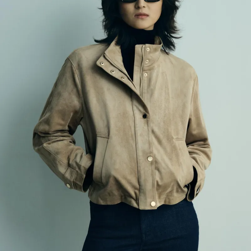 ZARA Jackets Women's Tan-2