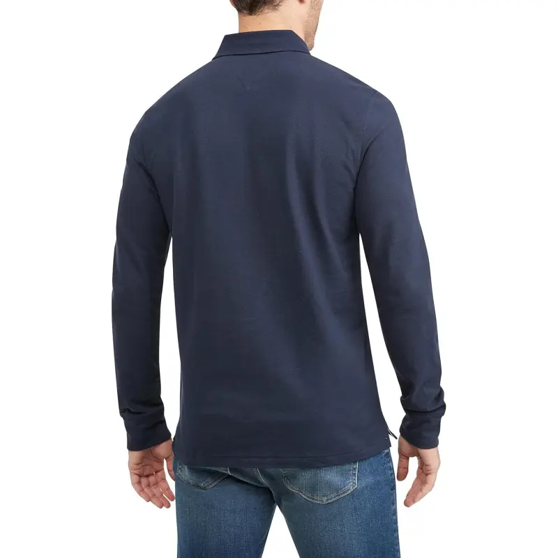 Tommy Hilfiger Polo Shirt Men's Navy Blue-1