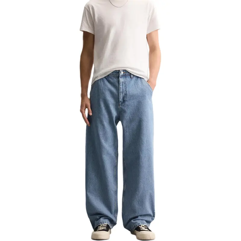 ZARA Jeans Men Sea Blue-3