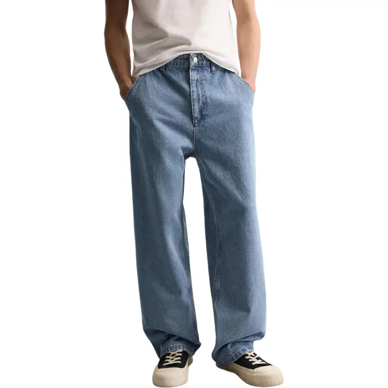 ZARA Jeans Men Sea Blue-2