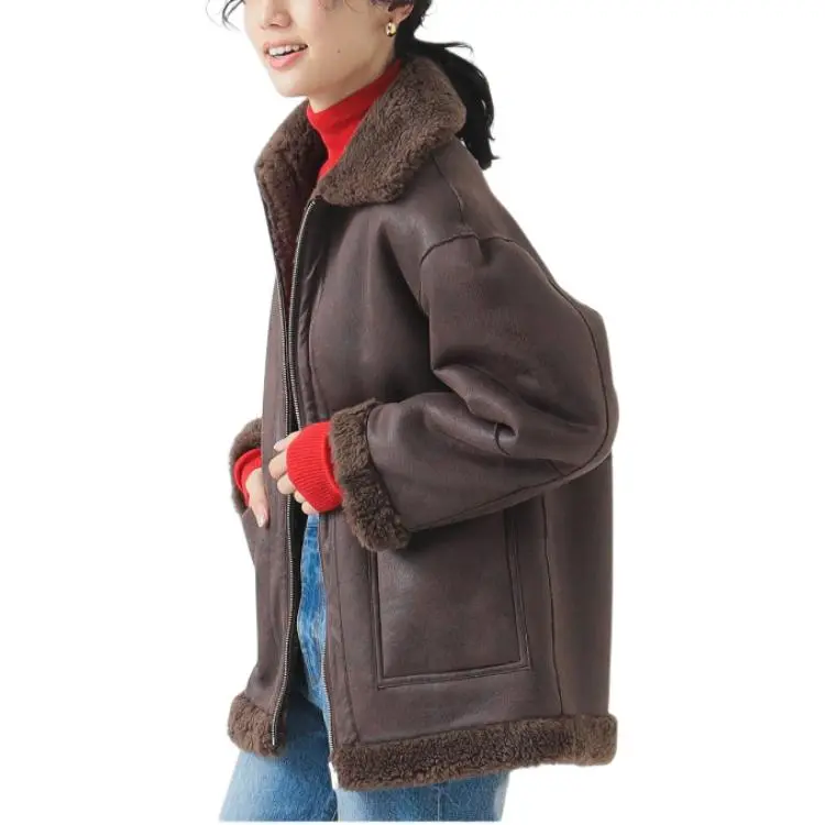 Beams Jackets & Coats Women's Brown-5