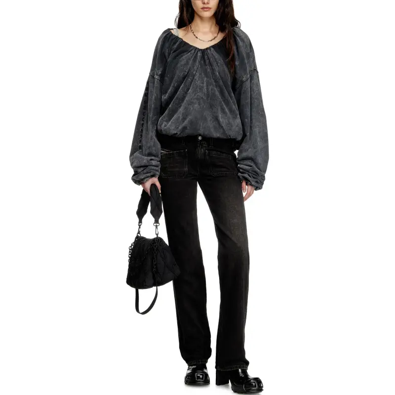DIESEL D Keate Bootcut Jeans-2