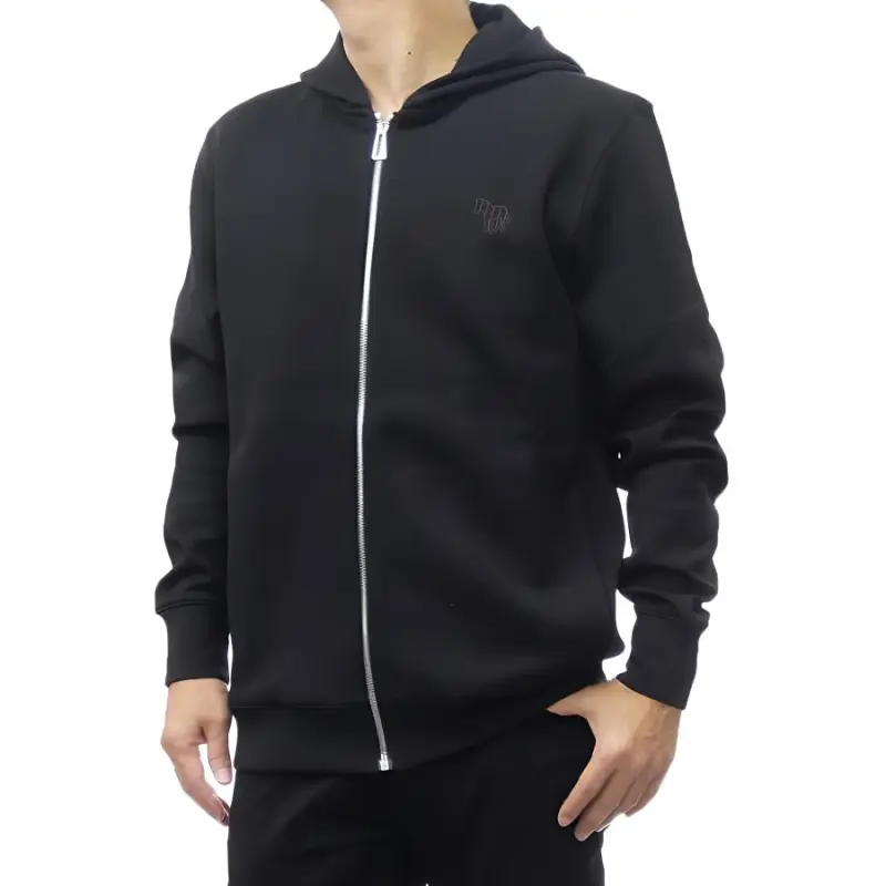 Paul Smith Long Sleeved Zip Up Hoodie-1