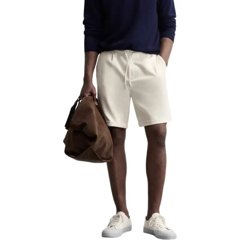 ZARA Casual Shorts Men's Nude Medium-2