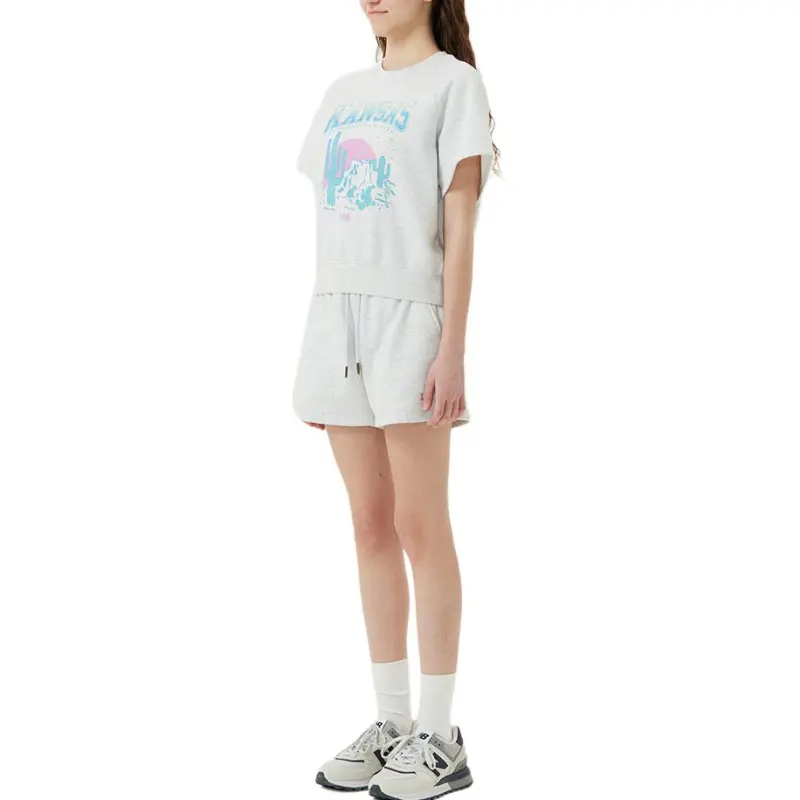 Lee Casual Shorts Women's Light Gray-3