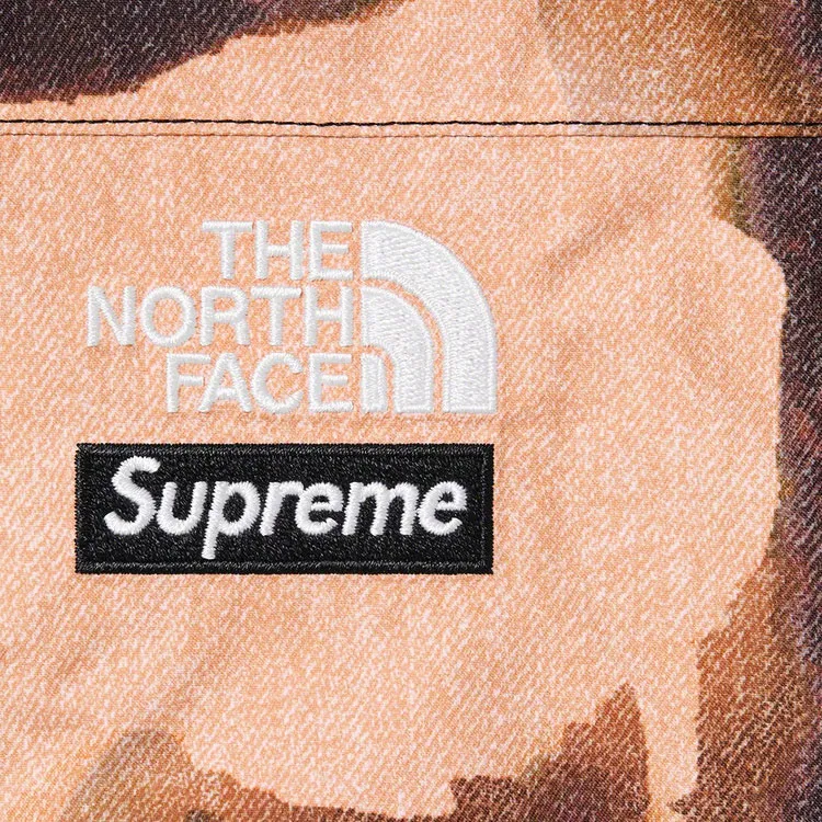 Supreme The North Face Bleached Denim Print Mountain Pant-5