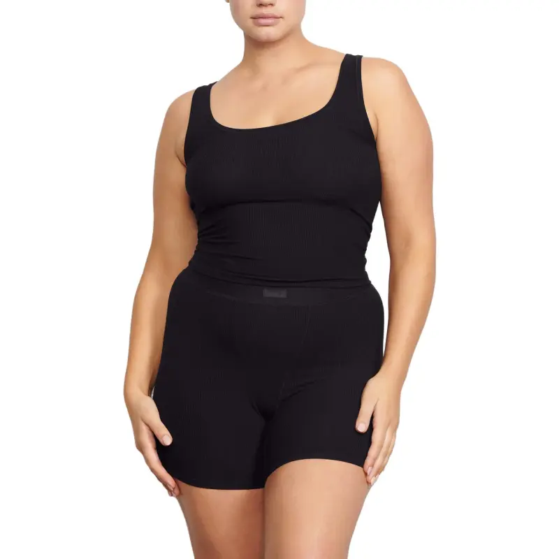 SKIMS SOFT LOUNGE Collection Camisole Women's Onyx Black-1