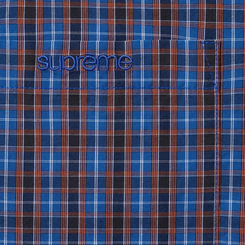 Supreme Mini Plaid S/S Shirt-1