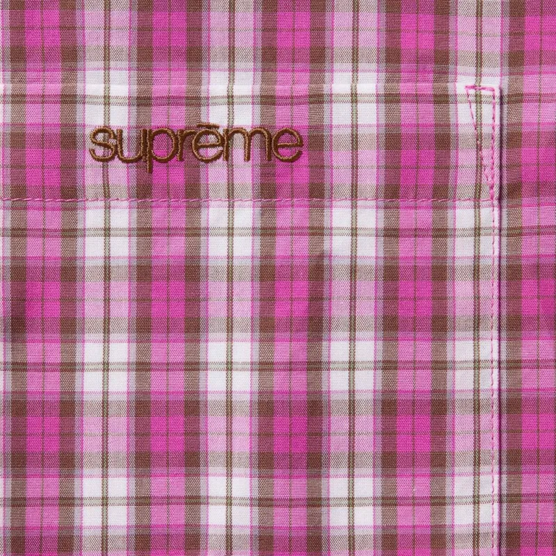 Supreme Mini Plaid S/S Shirt-5