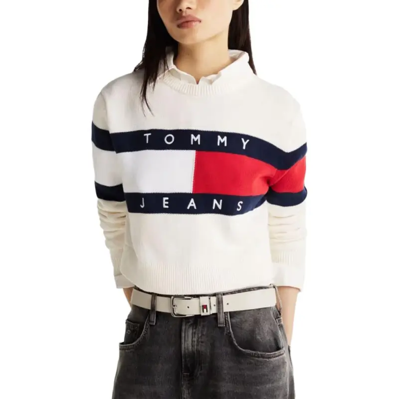 Tommy Hilfiger Sweater Women's White-2