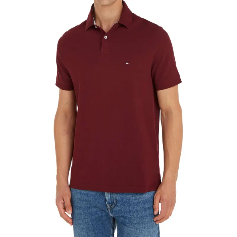 Tommy Hilfiger Polo Shirt Men's Red-2