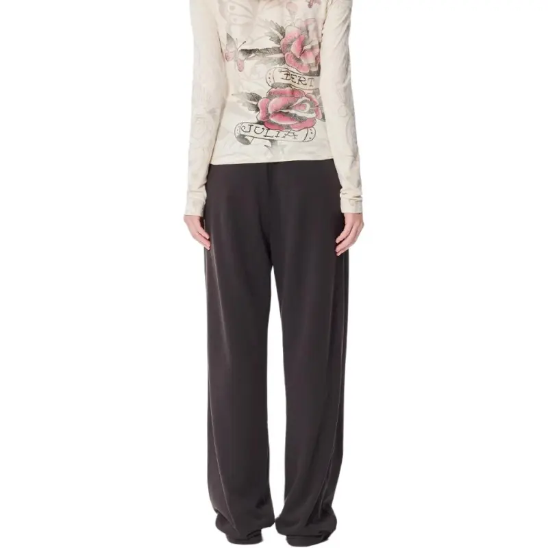 Ed Hardy SS25 Casual Pants Women's Black-4