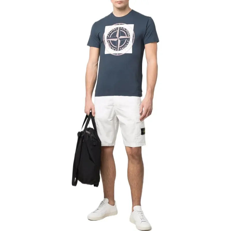 STONE ISLAND T Shirt Men's Blue-1