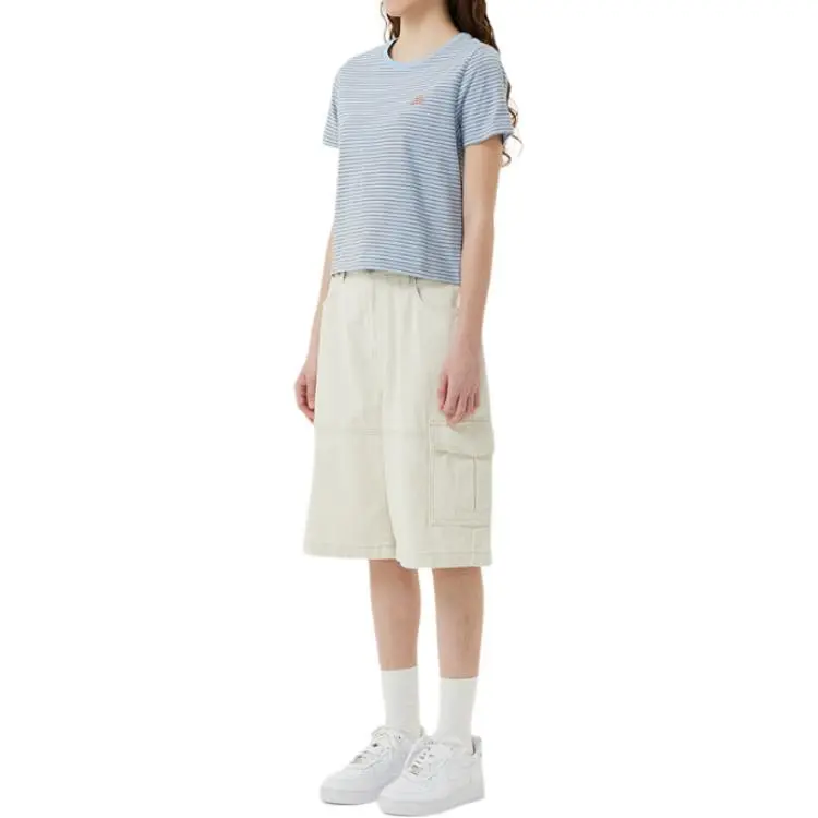 Lee T Shirts Women's Blue-3