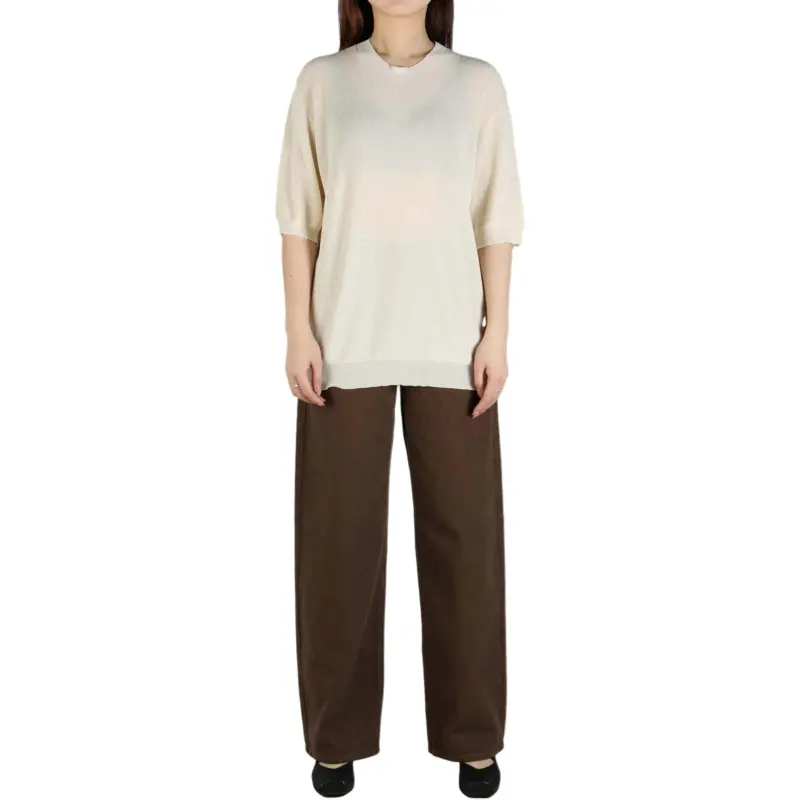 UMA WANG Fine knit T shirt-3