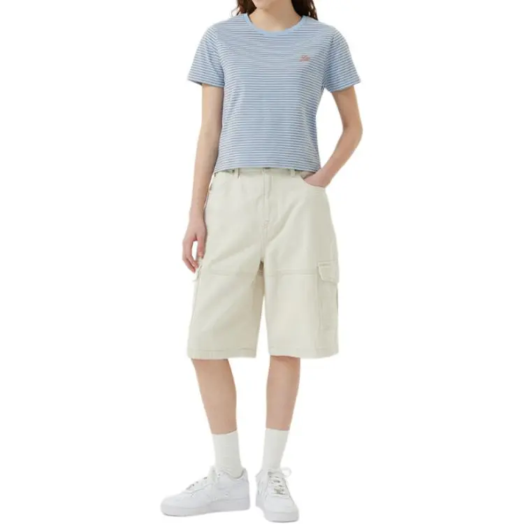 Lee T Shirts Women's Blue-2