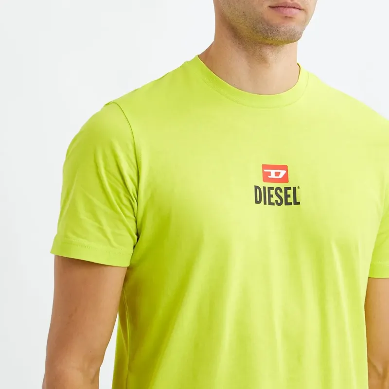 DIESEL T Shirts Men Yellow-3