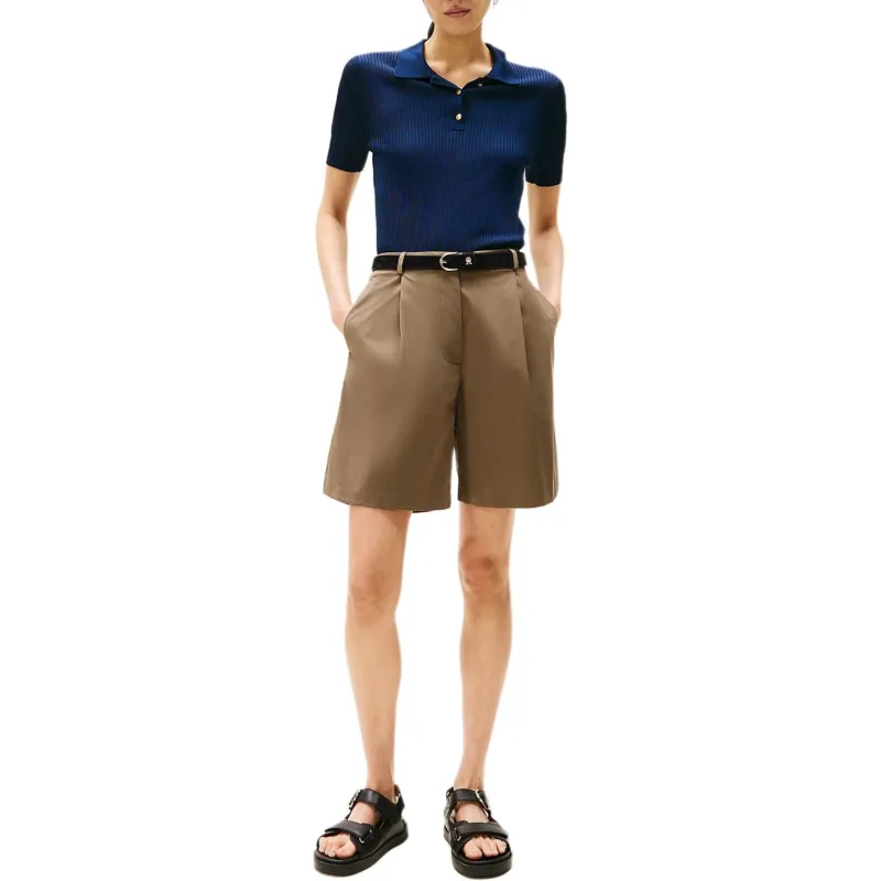 Tommy Hilfiger Pleated Shorts-1