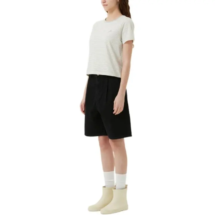 Lee T Shirts Women's Light Gray-3