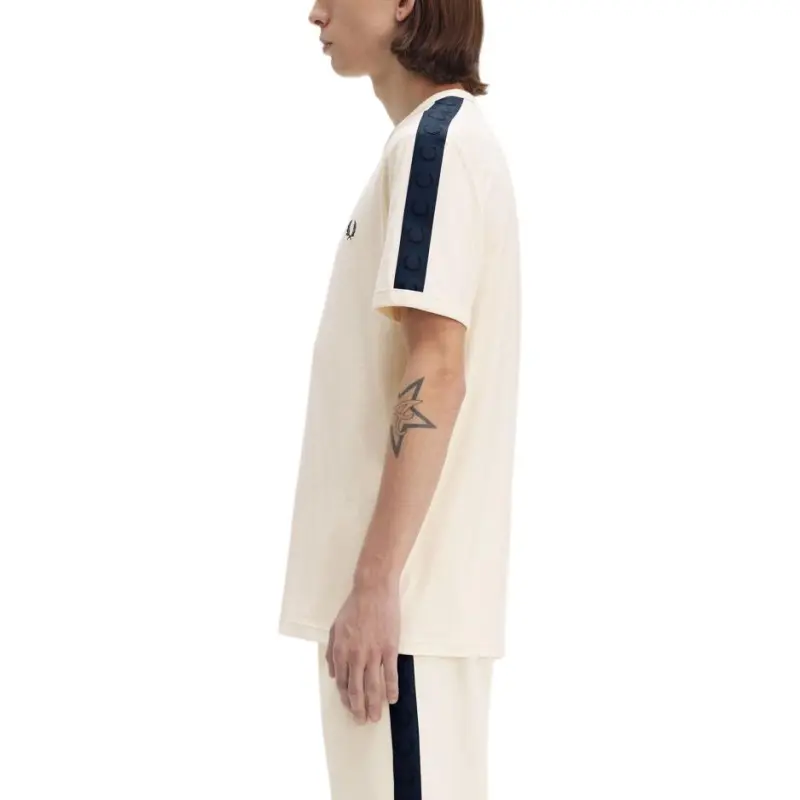 FRED PERRY Contrast tape T shirt-3