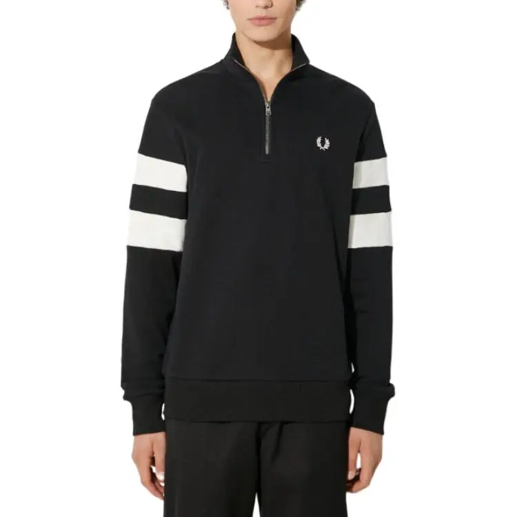 FRED PERRY Logo embroidered Sweatshirt-2
