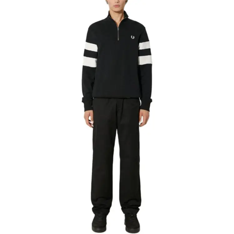 FRED PERRY Logo embroidered Sweatshirt-3