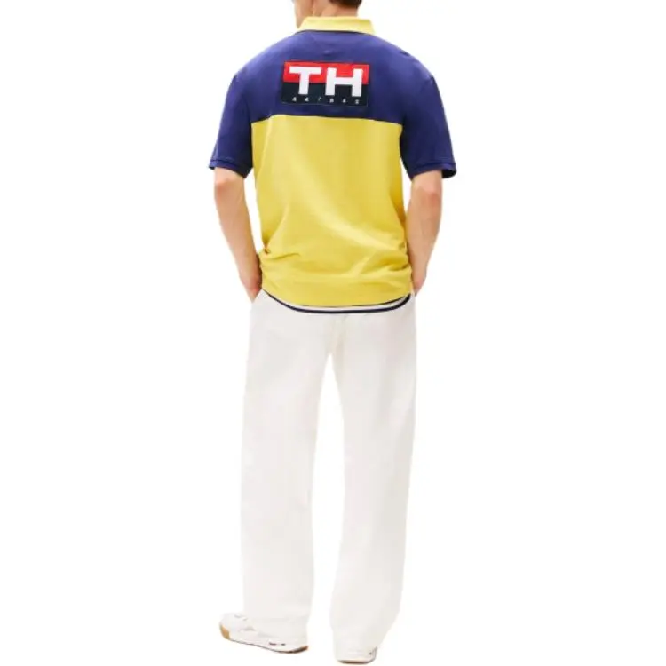 Tommy Hilfiger T Shirt Unisex Yellow-5