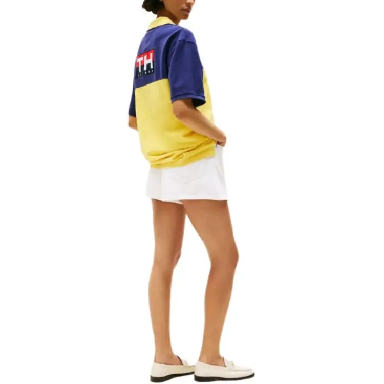 Tommy Hilfiger T Shirt Unisex Yellow-4