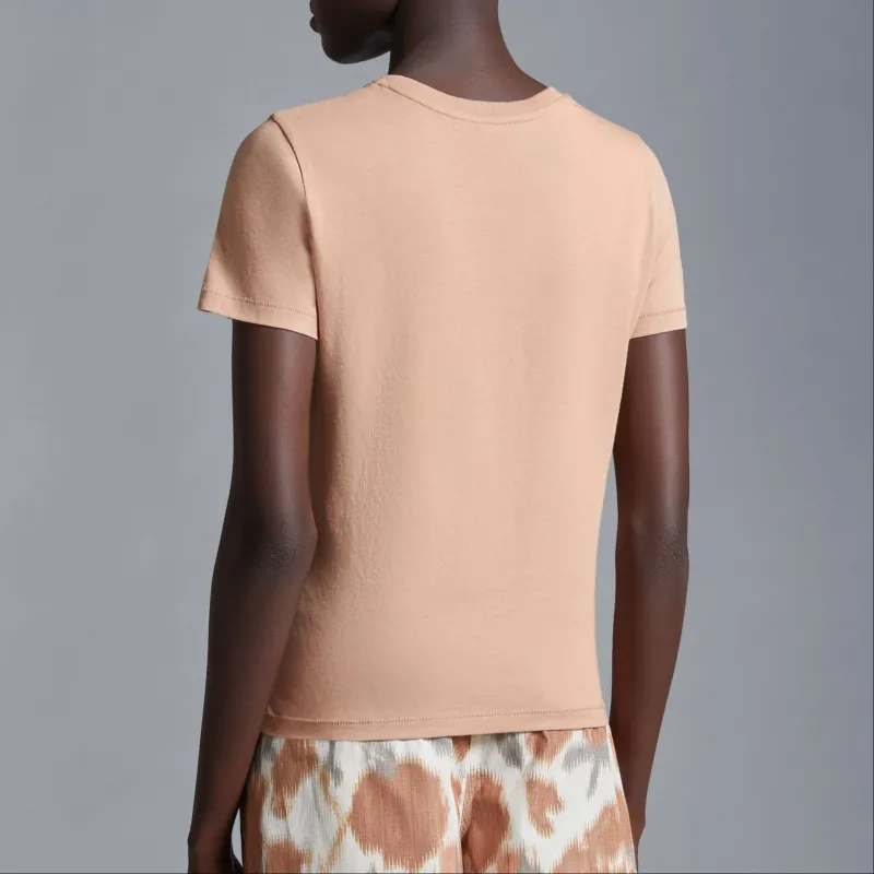 Moncler T Shirt Women's Light Pink-2