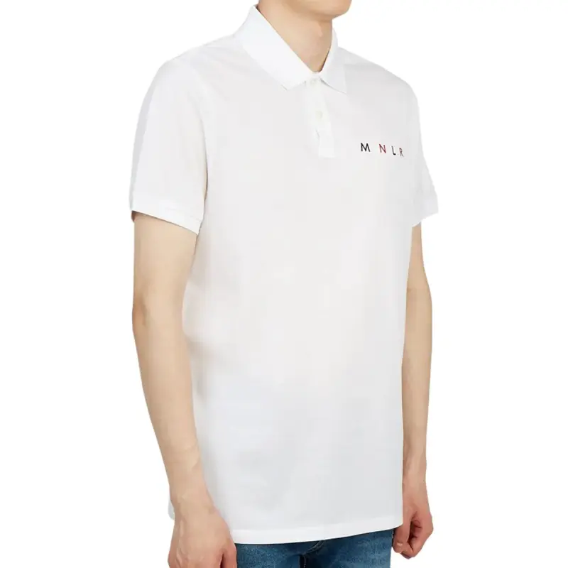 Moncler SS22 Polo Shirts Men White-3