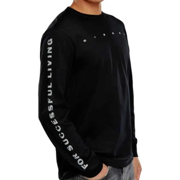 DIESEL T Shirts Men Black-1