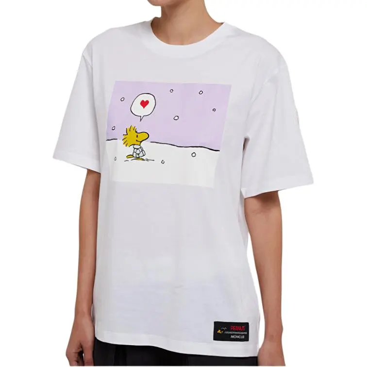 Moncler Motif Printed Crewneck T Shirt-2