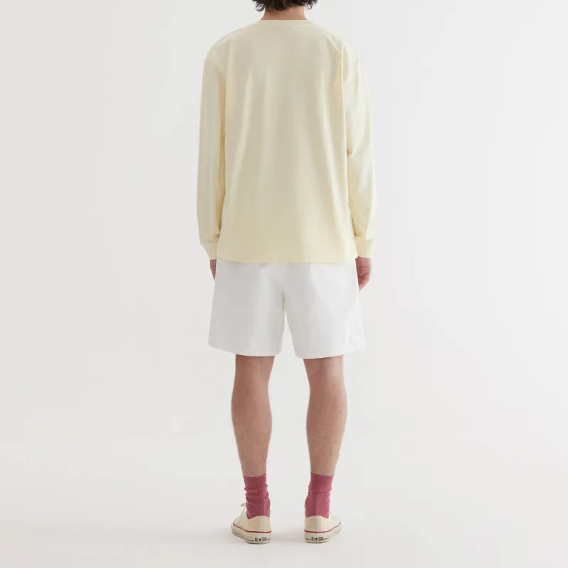 COVERNAT SS25 Denim Shorts Men's Ivory-4