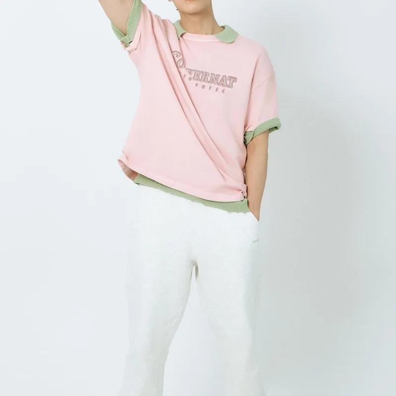 COVERNAT SS25 T Shirt Men's Pink-3