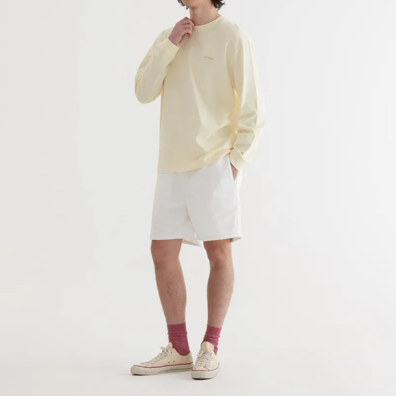 COVERNAT SS25 Denim Shorts Men's Ivory-2