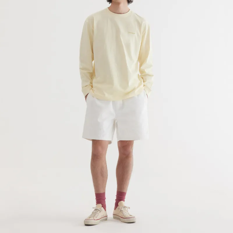 COVERNAT SS25 Denim Shorts Men's Ivory-3