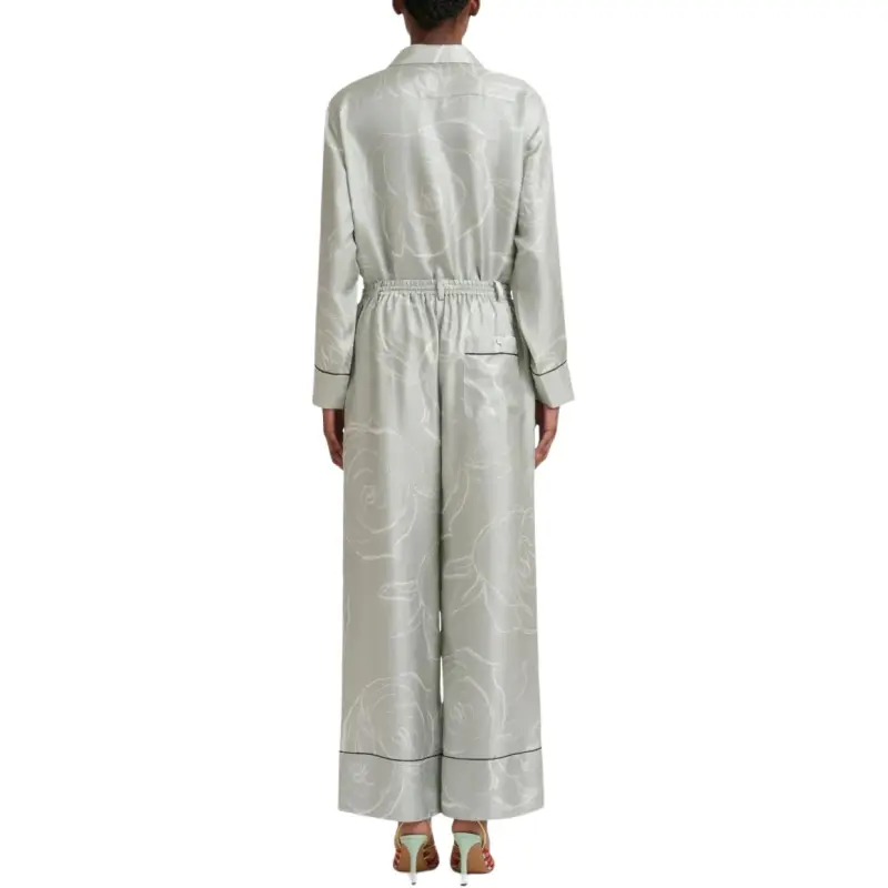 MARNI Rose print Palazzo Pants-3