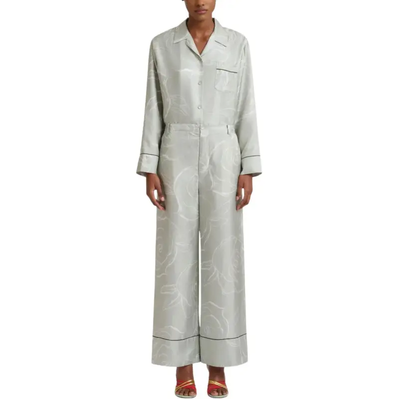 MARNI Rose print Palazzo Pants-1