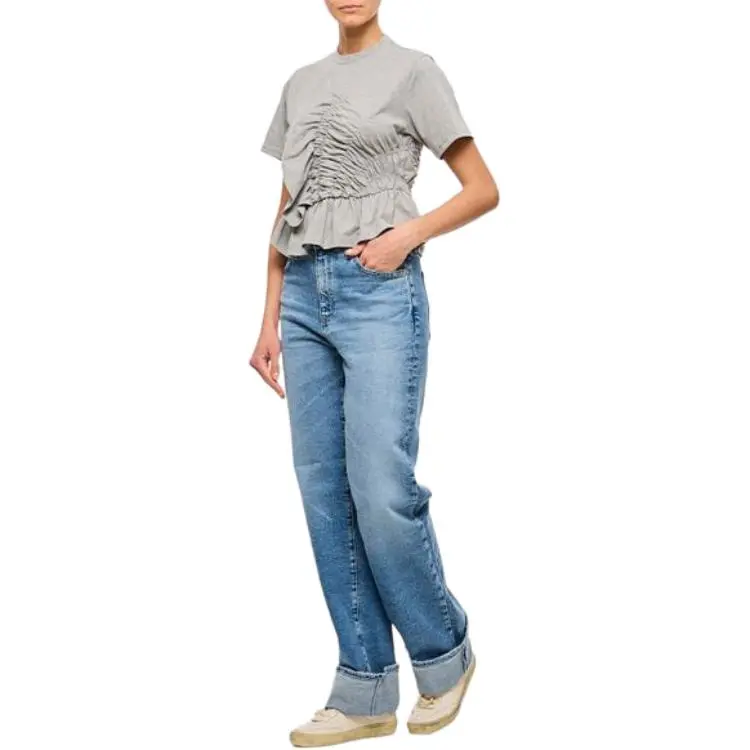 CECILIE BAHNSEN Ruched T shirt-2